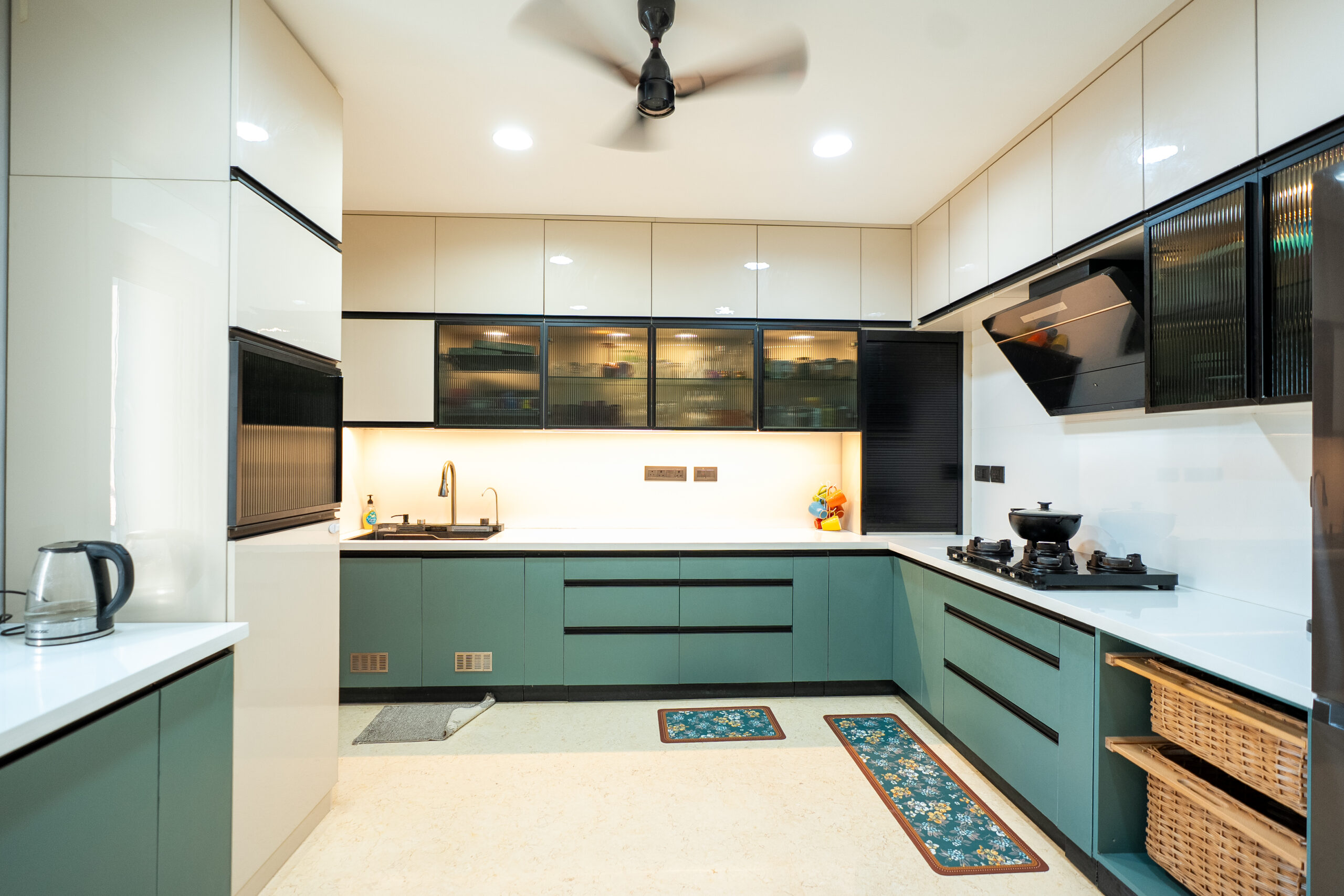 L-Shaped English Classic Kitchen