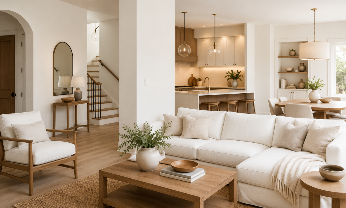 White Tones in Interior Spaces