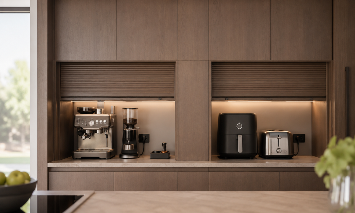 Hidden Appliance Storage Solutions
