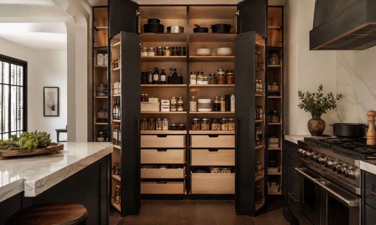 Floor-to-Ceiling Pantry Solutions