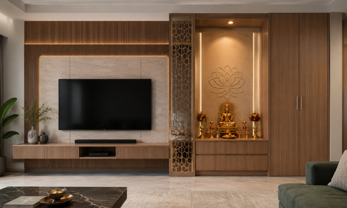 Living Room TV Unit Extension