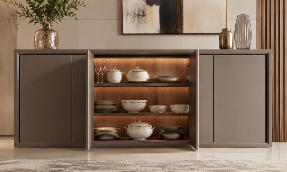 Matte-Finish Inset Buffet