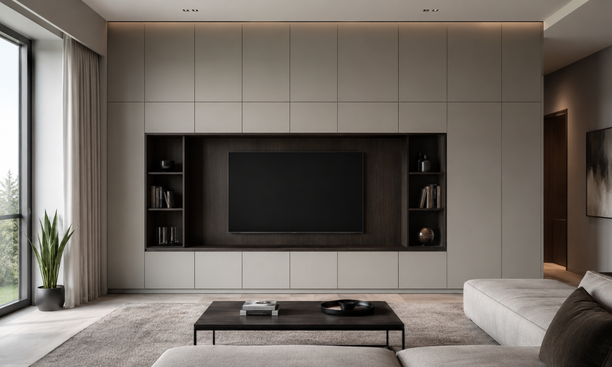 Floor-to-Ceiling TV Units