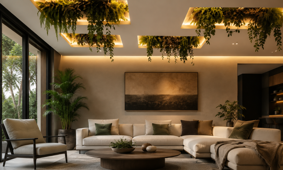 Biophilic Planter Ceiling