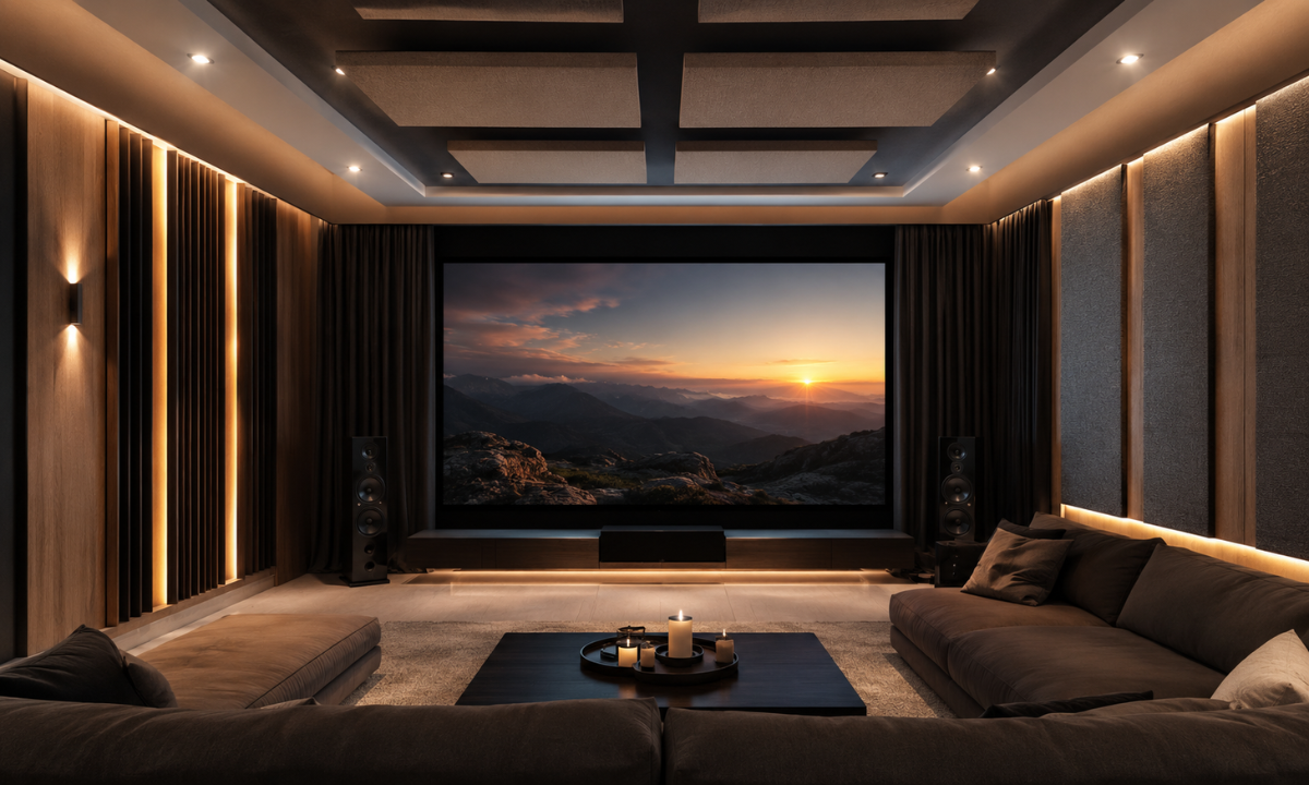 Acoustic Baffle Ceiling