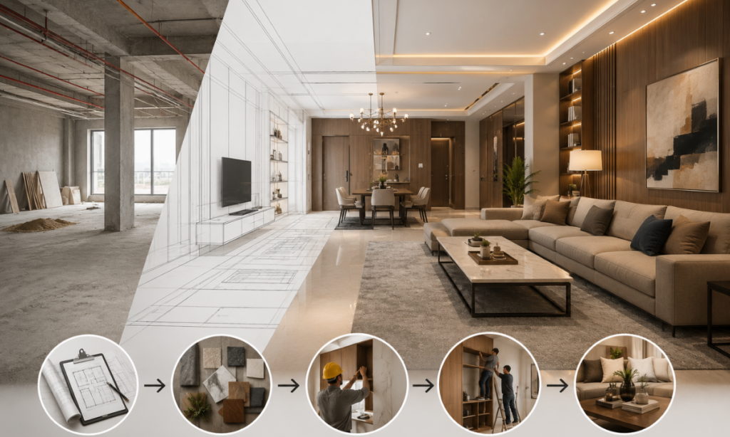 What is turnkey Interior Designers