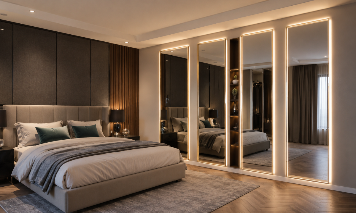 Full-Length LED Mirror Units