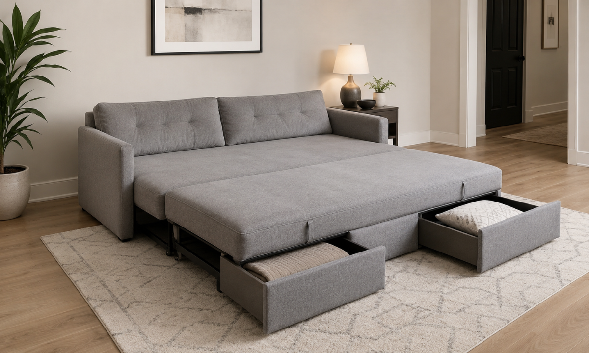 Convertible Sofa Beds with Storage